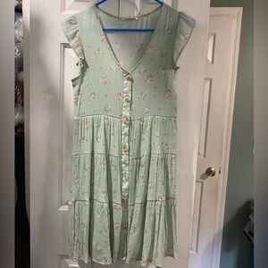 Floral summer dress